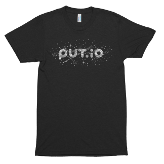 Starry night unisex put.io t-shirt